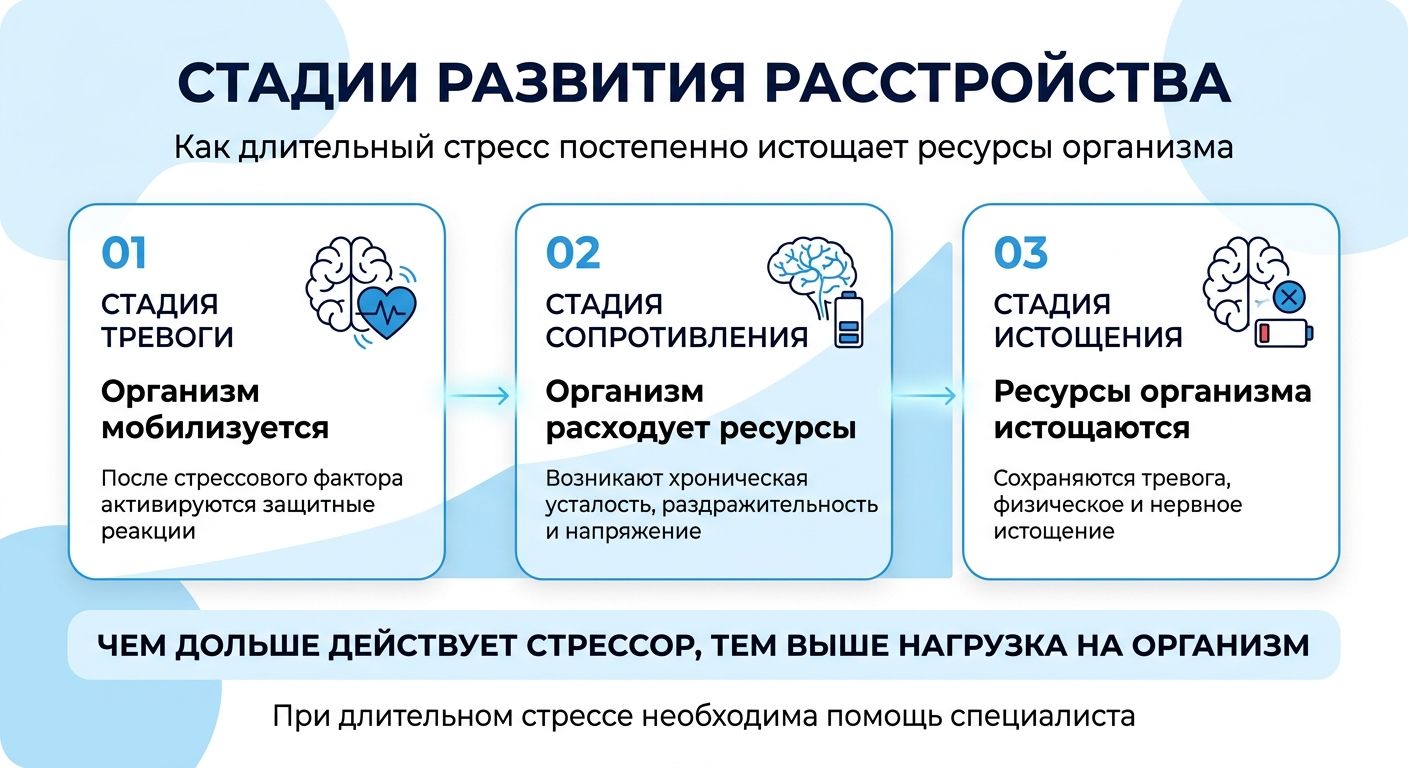 Лечение стресса в Новокубанске инфографика